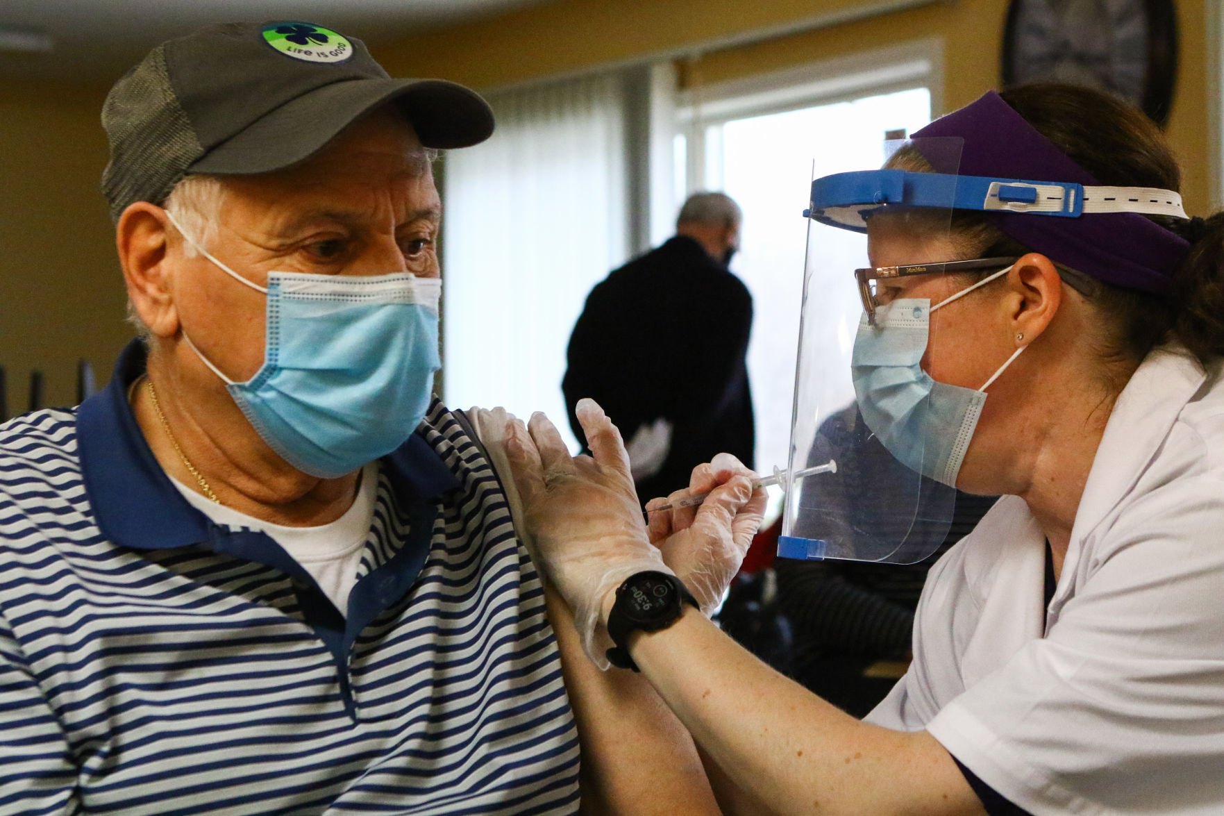 COVID-19 vaccine administered at AHEPA apartments
